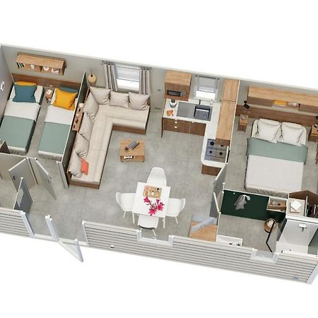 Mobile-Home Dans Camping 4 Etoiles كوندريو المظهر الخارجي الصورة